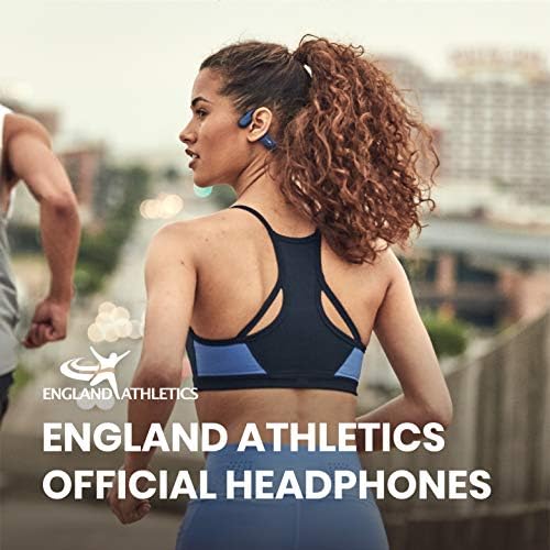 AfterShokz Aeropex-Açık Kulak Bluetooth Kemik İletimli Spor Kulaklıklar-Egzersiz ve Koşu için Terlemeye Dayanıklı Kablosuz Kulaklıklar-Dahili